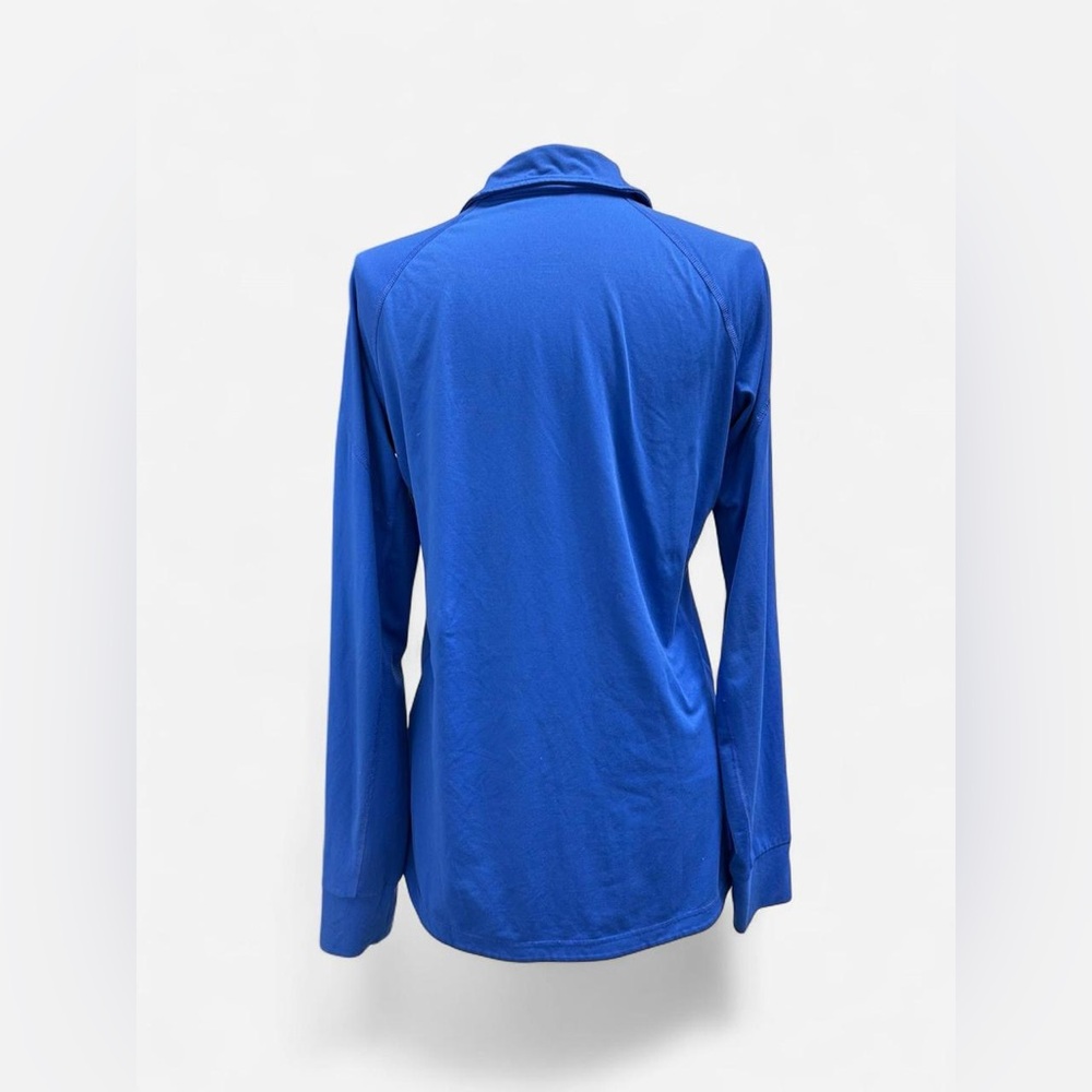 Adidas Women's Royal Blue Quarter-Zip Jersey - Picture 3 of 5